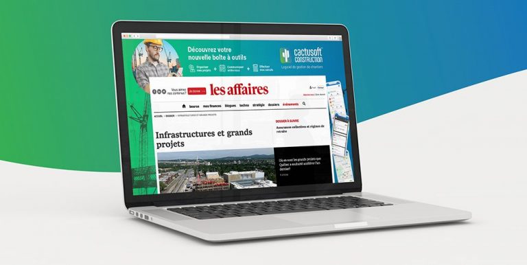 Cactusoft s’associe au journal Les Affaires et à l’ACRGTQ